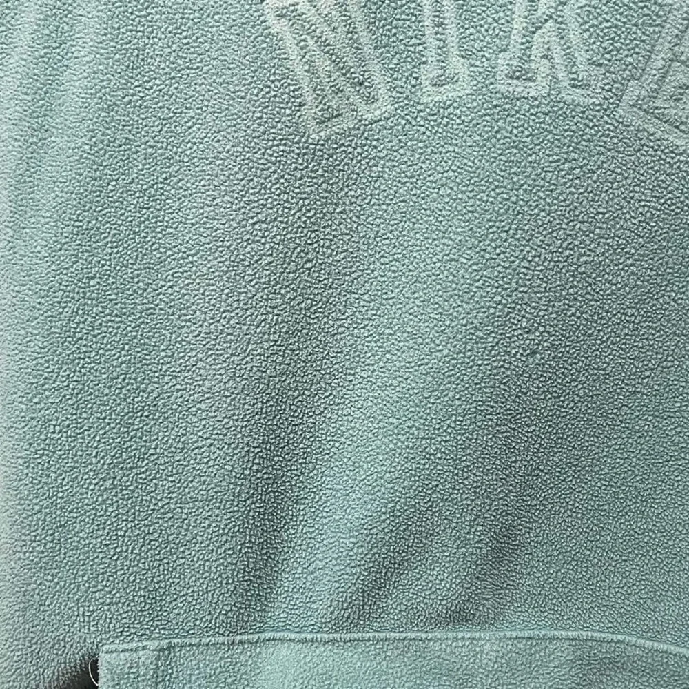 vintage 90s blue Nike gray tag Nike front graphic retro fleece sweatshirt hoodie - Picture 4 of 8